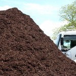 Appalachian Brown colored hardwood mulch